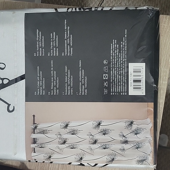 Madelina Floral Curtain - Picture 2 of 2